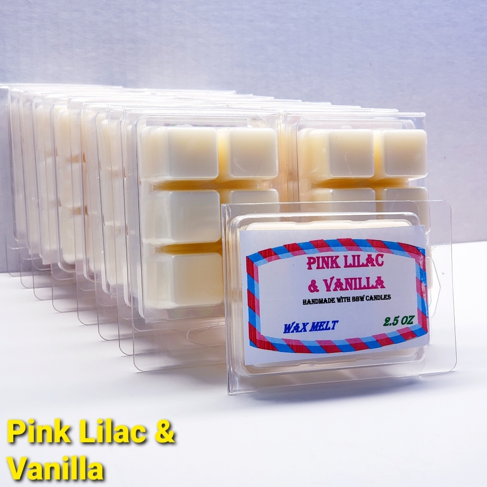 PINK LILAC & VANILLA -Bath & Body Works Candle Wax Melts- $8 per pack - Picture 8 of 10